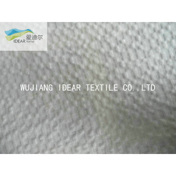 white bubble bedding fabric